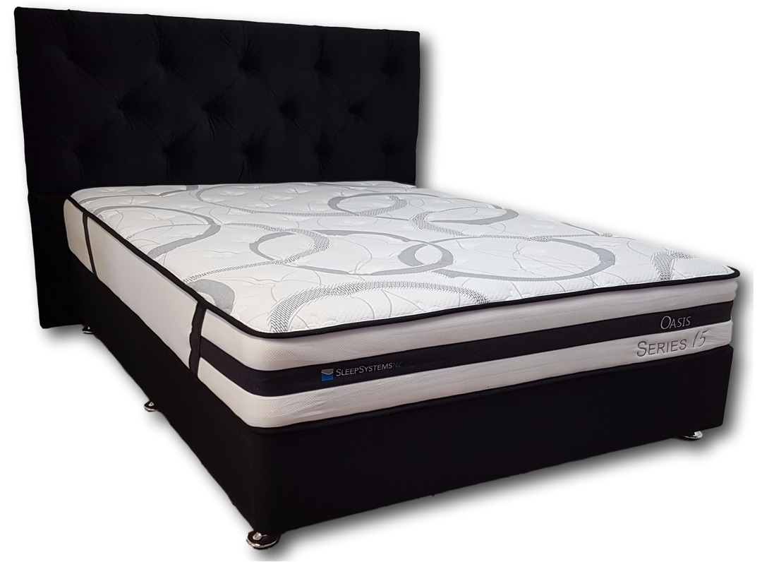 Oasis 15 Queen mattress & base Sleep Systems